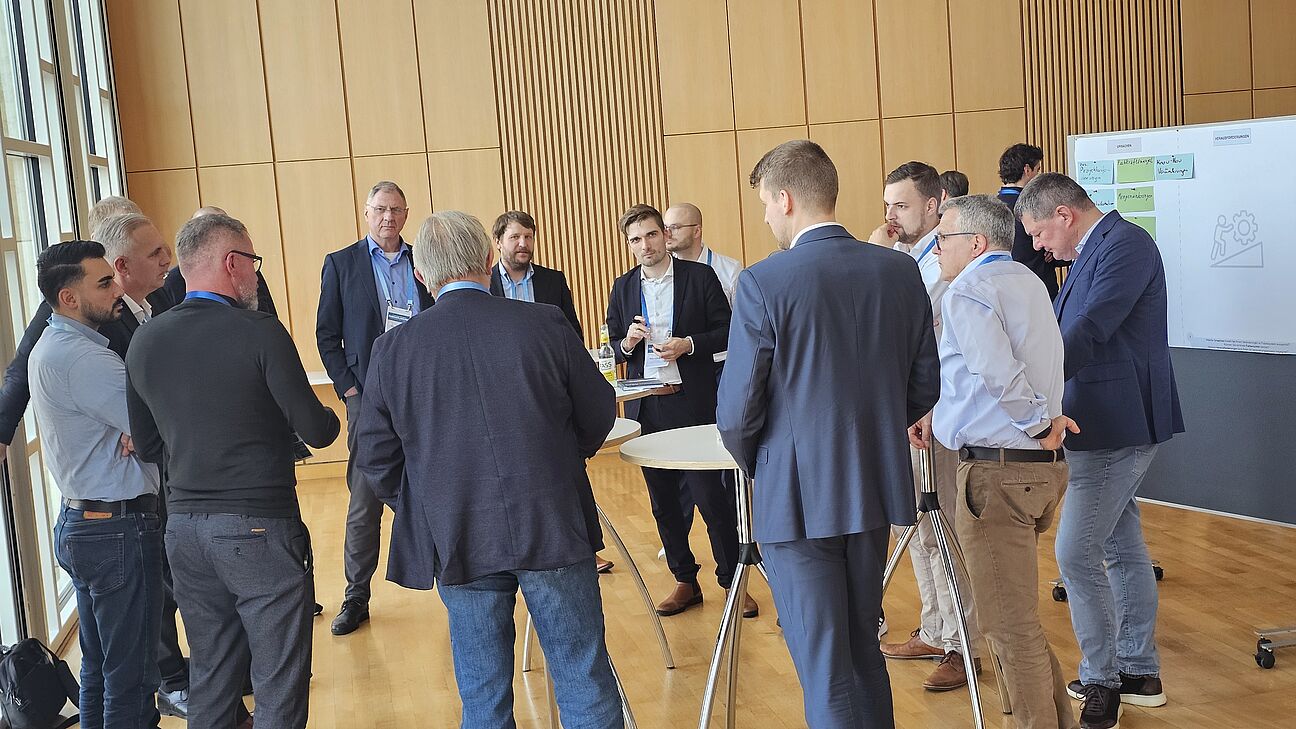 Workshops Lessons Learned auf dem Deutschen Fachkongress Fabrikplanung 2025 in Ludwigsburg. 